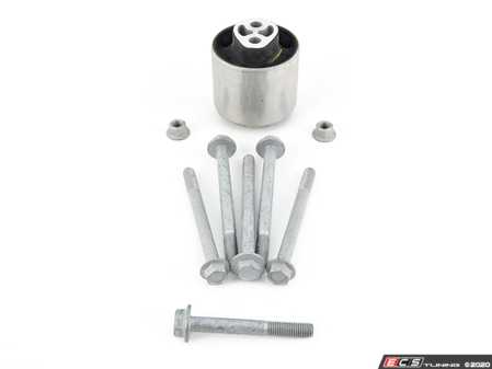 ES#3699240 - 98737502302KT2 - Boxster / Cayman Engine Mount Bushing Kit - Includes Hamburg Technic Replacement Bushing and Genuine Porsche Hardware - Assembled By ECS - Porsche
