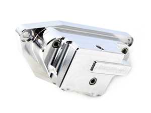 ES#4446093 - OTS55.T85 - Mosselman S55 Billet Oil Thermostat - Silver - The MSL thermostat ensures a cooler oil temperature which will result in more stable performance - Mosselman Turbosystems - BMW