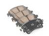 ES#4418282 - 8W0698451BE - Brake Pad Set - Restore your stopping power - Genuine Volkswagen Audi - Audi