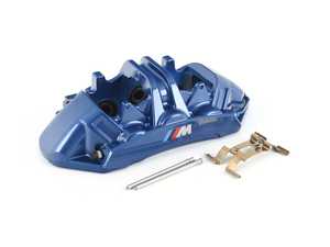 ES#4183920 - 34118089937 - Front Caliper - Left - Replacement caliper in Blue - Genuine BMW - BMW
