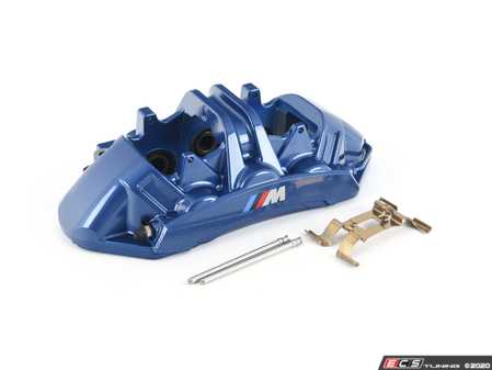 ES#4183920 - 34118089937 - Front Caliper - Left - Replacement caliper in Blue - Genuine BMW - BMW