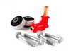 ES#7264 - 1J0498003 - Polyurethane Control Arm Bushing Kit - Includes all control arm bushings and necessary hardware - ECS - Volkswagen