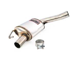 ES#3643906 - 722634 - Supersprint Mercedes "Race" Rear Exhaust Muffler - Left Side - Made from 100% Stainless Steel. Made In Italy! Compatible with the OEM catalytic converter - Supersprint - Mercedes Benz