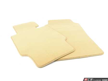 ES#124877 - 51478266944 - Carpeted Floor Mat Set - Cream - Keep your carpet looking new - Genuine BMW - BMW