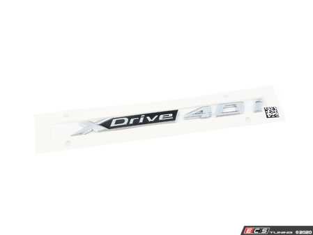 ES#4189031 - 51147436013 - Model Emblem - X-Drive 40I - Genuine BMW - BMW