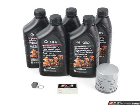 ES#4445941 - 04e115561acKT - Oil Service Kit - Everything you need to perform an engine oil change - Genuine Volkswagen Audi - Volkswagen