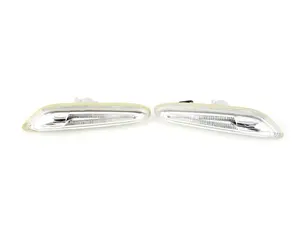 Clear white LED Side Markers - Pair