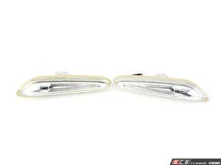 ES#2808199 - 4441413PXAVC - Clear white LED Side Markers - Pair - Depo - BMW