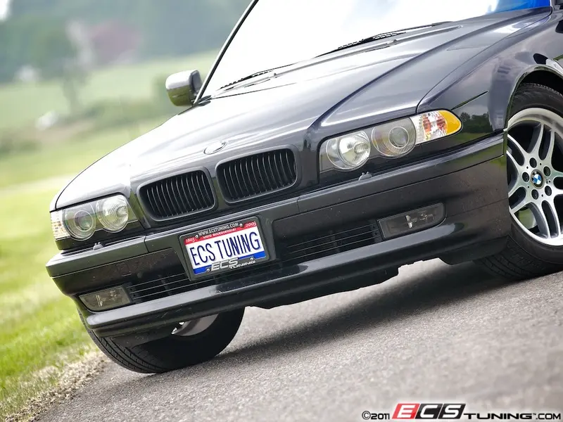 Chrome Front Kidney Grilles For BMW E38 7 Series (1999-2002 740i/iL/750iL) – ABS Plastic, 2-Piece Set, Custom Look 6 thumbnail image