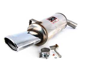 ES#3054827 - 843235 - Mercedes-Benz C215 CL-Class Supersprint Muffler - Left - Rear Exhaust Left Side. 100% 304 stainless steel muffler 145 x 95. Legendary Sound! - Supersprint - Mercedes Benz