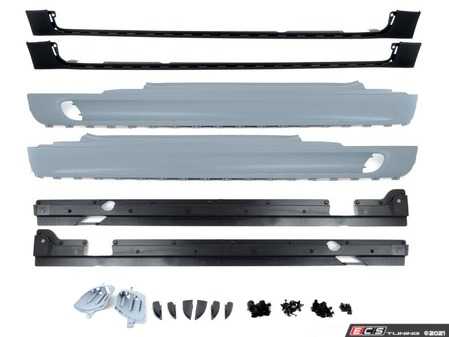 ES#4414542 - 51712156417kt1KT - JCW Style Aero Side Skirt Kit  - Add only the JCW side skirts and door sills ONLY at ECS Tuning! - ECS - MINI