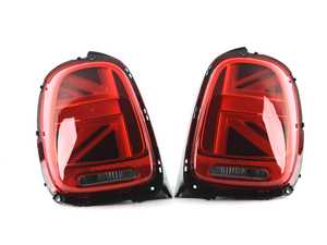 ES#4159131 - 63217435135KT1 - Tail Light LED Union Jack - Set - Upgrade to Union Jack design tail lights for your MINI - OLSA - MINI