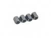 ES#4465388 - D7570007 - Valve Stem Caps - Black - Set of 4 aluminum valve stem caps - Dinan - BMW MINI