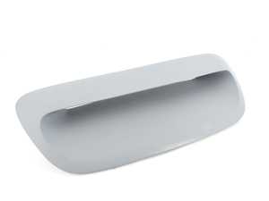 ES#4699196 - LEP-LAMBDA2-W - Leap Works Lambda 2 Hood Scoop - R55-R59 S/JCW - Painted White  - Larger air scoop for the front of the hood, with a more curved inlet - LEAP - MINI