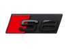 ES#4149323 - 4N0071805 - Black S8 Grille Emblem  - Black out your grille emblem. - Genuine Volkswagen Audi - Audi