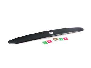 ES#4441778 - 51132753603B - Trunk Lid Grip - Black Cover  - Located above the license plate on the trunk - ECS - MINI