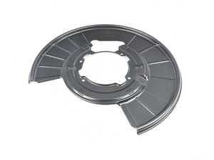 ES#2212451 - 7P0609451D - Backing Plate For Parking Brake - Left - Attachment point for parking brake shoes - Genuine Volkswagen Audi - Volkswagen