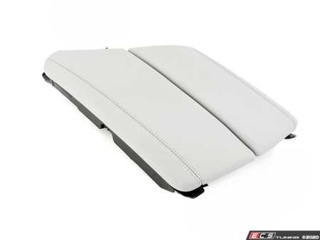 ES#2643437 - 51168050275 - Leather Armrest - Front Center - Silverstone - Genuine BMW - BMW