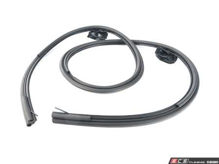 ES#515151 - 51767190618 - Trunk Lid Gasket  - Located on the trunk and continues around to the side of the convertible top on the inside channel - Genuine MINI - MINI
