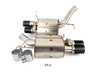 ES#3149157 - D660-0049-BLK - Stainless Axle-Back Exhaust - Black Tips - Civilized performance for the discerning enthusiast - +8HP - Dinan - BMW