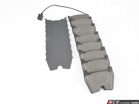 ES#4475372 - 8V0698151M - Premium Low-Met OE Equivalent Pad - Front - Quality replacement brake pads from an original equipment supplier - Brembo - Audi