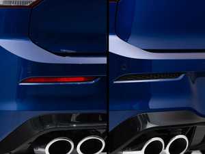 ES#4461228 - R18-10-1 - Rear Reflector Insert Set - Matte Black Honeycomb - A clean cosmetic upgrade for your GTI/Golf R - Acexxon - Volkswagen