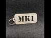 ES#4464933 - 2021096-key1 - MK1 - Keychain - Laser cut .060 stainless keychain. Comes with a stainless split ring. - CJM Industries - Volkswagen