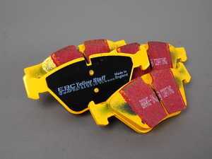 ES#520870 - DP41493R - Front YellowStuff Performance Brake Pad Set - EBC's premium sport street pad that offers high friction levels and heat fade resistance - EBC - BMW