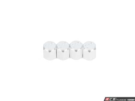 ES#4465387 - D7570008 - Dinan Valve Stem Caps - Silver - Set of 4 aluminum valve stem caps - Dinan - BMW MINI