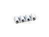 ES#4465387 - D7570008 - Dinan Valve Stem Caps - Silver - Set of 4 aluminum valve stem caps - Dinan - BMW MINI