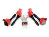 ES#4447287 - 06k905601kKT - Performance Ignition Service Kit  - Features APR Upgraded Ignition Coils and OEM plugs, ensuring a stronger and more consistent spark! - Assembled By ECS - Audi Volkswagen