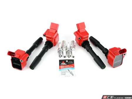ES#4447287 - 06k905601kKT - Performance Ignition Service Kit  - Features APR Upgraded Ignition Coils and OEM plugs, ensuring a stronger and more consistent spark! - Assembled By ECS - Audi Volkswagen