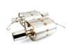 ES#3149160 - D660-0051 - Stainless Axle-Back Exhaust - Polished Tips - Civilized performance for the discerning enthusiast - +6HP/+5TQ - Dinan - BMW