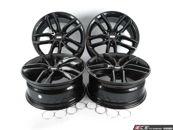 18x8.0 BBS SX Crystal Black main image 0