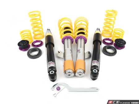 ES#2602488 - 1022000F - KW V1 Series Coilover Kit - Models Without EDC - Variant 1 coilovers offer the best balance between sporty driving and comfort - KW Suspension - BMW