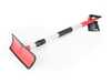 ES#3439796 - 80A096010C - Long Reach Ice Scraper With Swivel Head Snow Brush - Red / Black - Get your windows cleared in style this winter with this new ice scraper - Genuine Volkswagen Audi - Audi Volkswagen