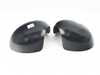ES#4430602 - 51162754916BL - Black Mirror Cap Covers - Set - Attaches to the front of the side mirror housing over the stock mirror cap, peel and stick - ECS - MINI