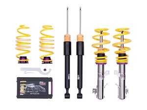 ES#4476176 - 102800CT - KW V1 Coilover Kit  - Variant 1 coilovers offer the best balance between sporty driving and comfort - KW Suspension - Audi Volkswagen