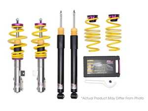 ES#4476181 - 152800CT - KW V2 Coilover Kit  - Variant 2 coilovers offer sport handling with adjustable rebound dampening - KW Suspension - Audi Volkswagen