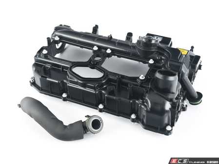 ES#4475688 - 11127588412KT - Valve Cover Kit - Includes a new valve cover, PCV vent pipe, gaskets, and hardware - Bremmen Parts - BMW