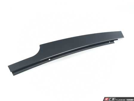 ES#3533215 - 51337410022 - Door B-Pillar Trim Panel - Gloss Black - Front Right - Genuine BMW - BMW