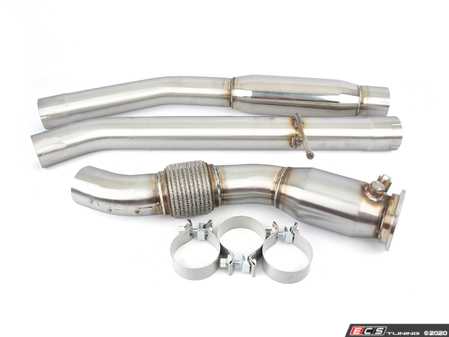 ES#4415235 - 10702041 - VRSF M57 Downpipe & Midpipe Combo Upgrade For E70 X5D  - (NO LONGER AVAILABLE) - The VRSF catted downpipe & mid-pipe combo for your X5D BMW is the best bang for the buck mod available for your X5D - VRSF - 