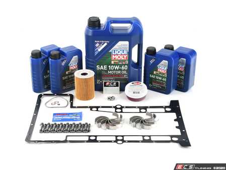 ES#4044498 - 112478380887KT7 - WPC Bearing / ARP Rod Bolt Replacement Kit - Includes everything needed for a rod bearing service, featuring WPC Bearings upgraded rod bearings. - Assembled By ECS - BMW