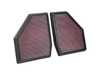 ES#4476394 - 33-3128 - Drop-in Performance Air Filters - Washable, reusable air intake filter set. - K&N - BMW