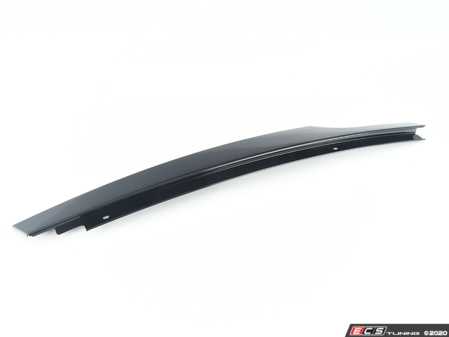 ES#3515502 - 51337410021 - Door B-Pillar Trim Panel - Gloss Black - Front Left - Genuine BMW - BMW