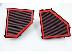 ES#4476410 - VTT-S58-FILTER-R - S58 High Performance Drop-In Air Filter Upgrade - Red - Quick drop in filter that opens up flow and can achieve up to 13 wheel hp gains! - Vargas Turbo Technologies - BMW