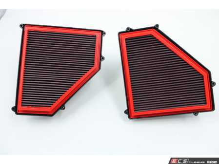 ES#4476410 - VTT-S58-FILTER-R - S58 High Performance Drop-In Air Filter Upgrade - Red - Quick drop in filter that opens up flow and can achieve up to 13 wheel hp gains! - Vargas Turbo Technologies - BMW