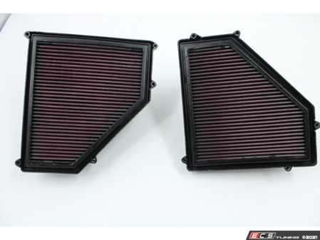 ES#4476416 - VTT-S58-FILTER-B - S58 High Performance Drop-In Air Filter Upgrade - Black - Quick drop in filter that opens up flow and can achieve up to 13 wheel hp gains! - Vargas Turbo Technologies - BMW