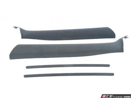 ES#4148288 - 51432699054KT - "A" Pillar Cover Replacement Kit  - Includes left and right A pillar covers and "HPS" cover inserts - Genuine BMW - BMW