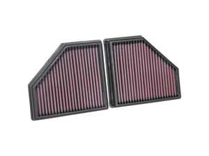 ES#4476462 - 33-5086 - High-Flow Replacement Air Filter - Drop-in performance air filter than can be cleaned and reused - K&N - BMW